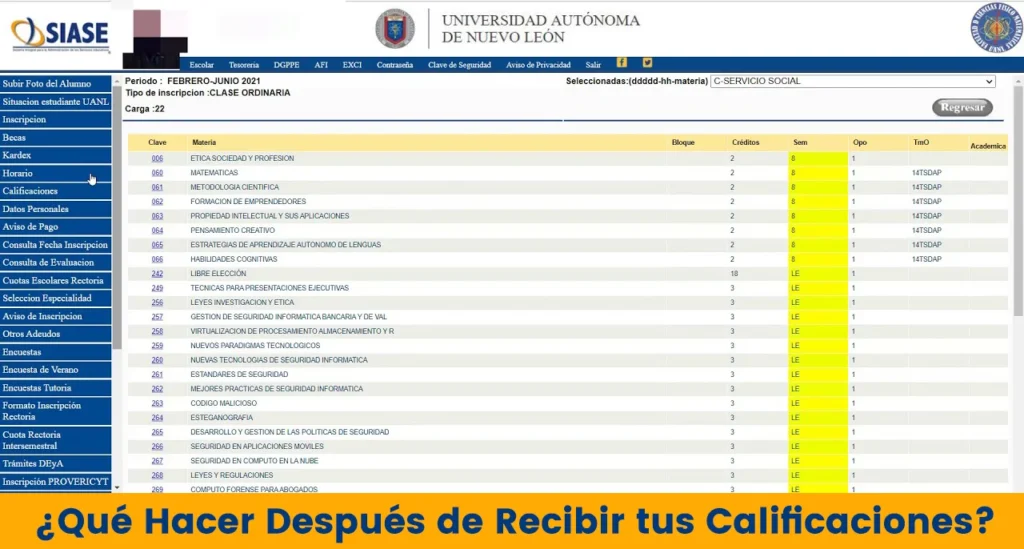 Que hacer despues de recibir tus calificaciones